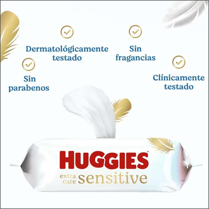 Huggies Extra Care Sensitive Wipes , 48 pcs. - Image 6