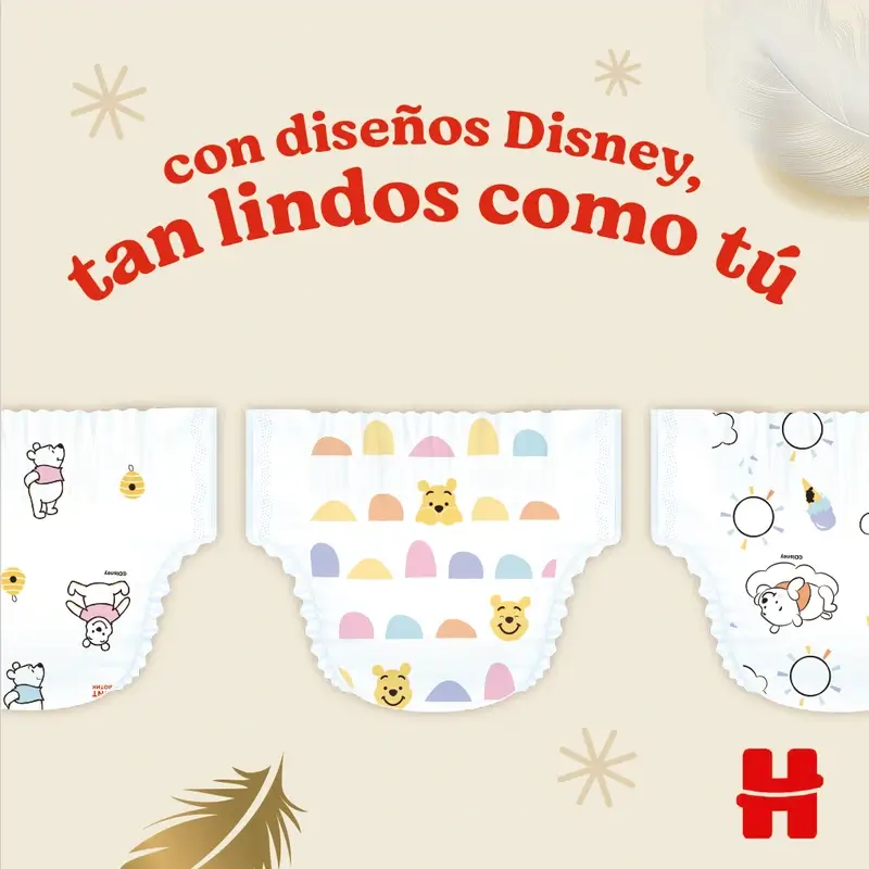 Huggies Extra Care Taille 2 (4-6 Kg) Disney Baby Diaper, 160 Pcs. - Image 14