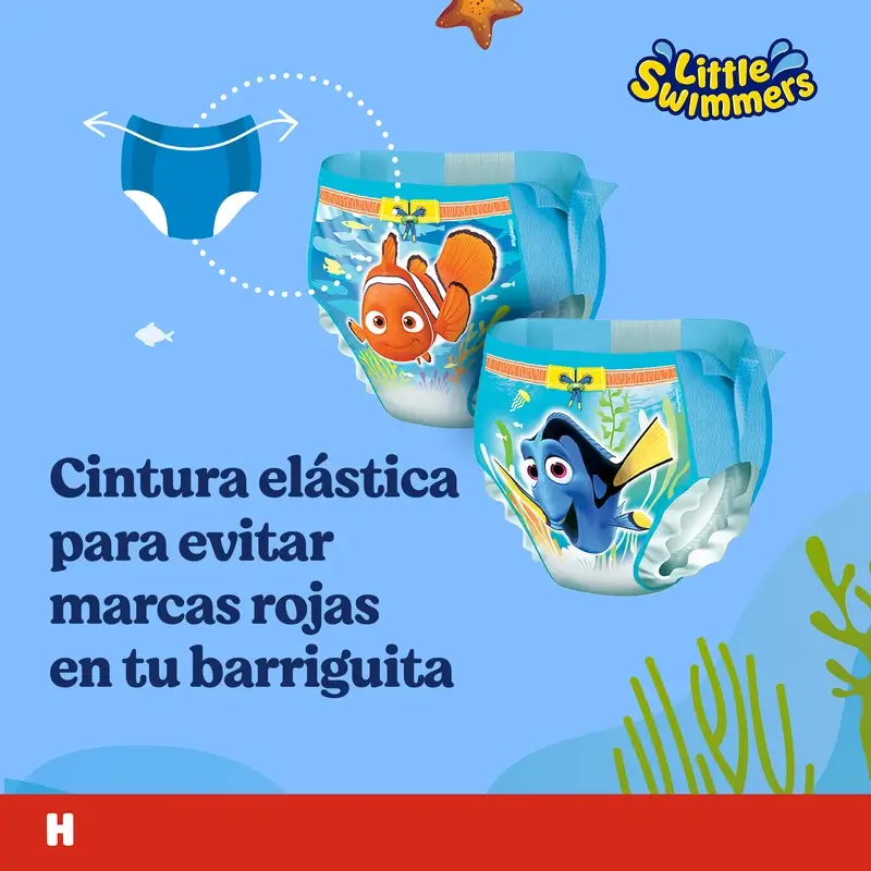 Huggies Little Swimmers Couches de natation Taille 2-3, 20 pcs. - Image 6