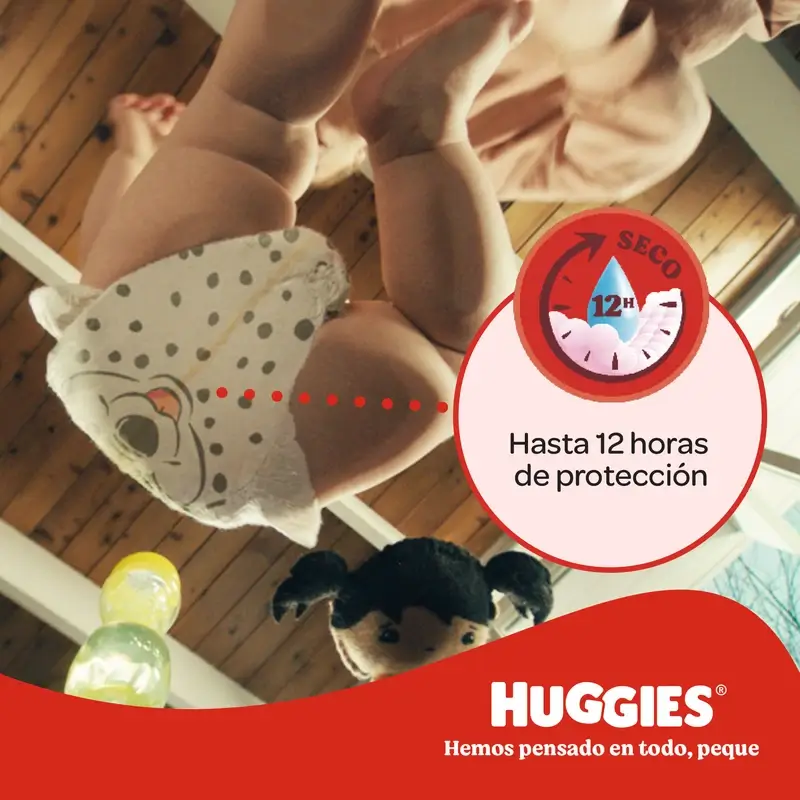 Huggies Little Movers Taille 4 (7-18 Kg) Couche pour bébé Disney, 150 Pcs. - Image 8