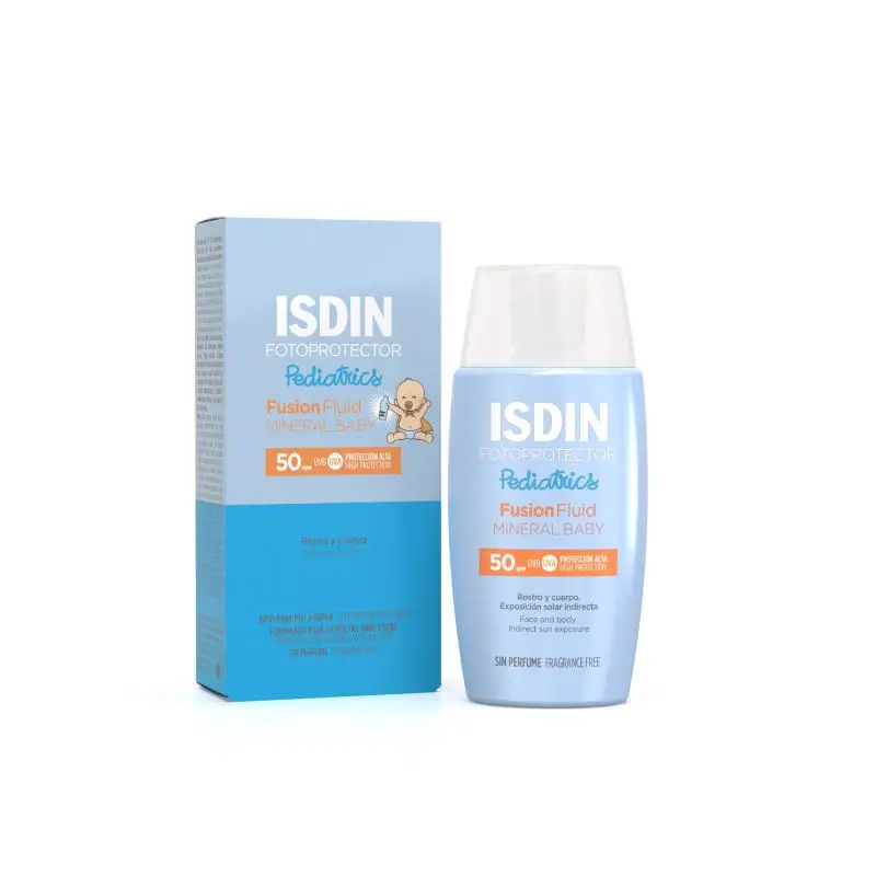 Isdin Fotoprotector Pediatrics Fusion Fluide Minéral Bébé SPF 50Ml