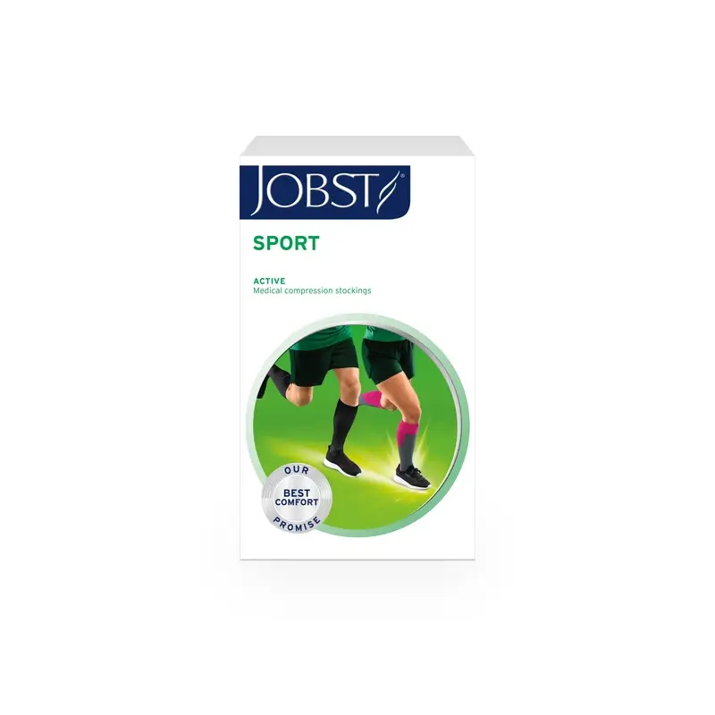 Chaussettes de sport Jobst, noires, 15-20 mmhg - Image 3