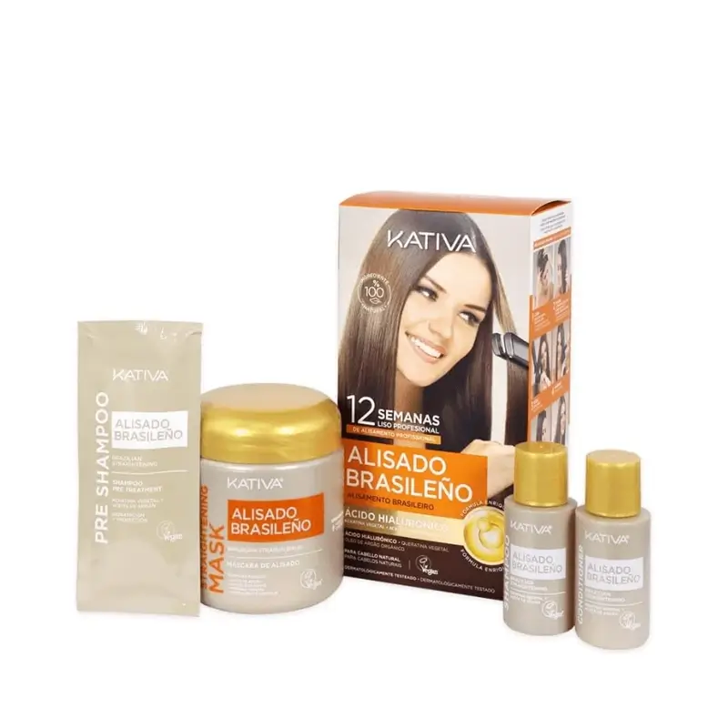 Kativa Kit de lissage à la kératine avec acide hyaluronique - Image 2