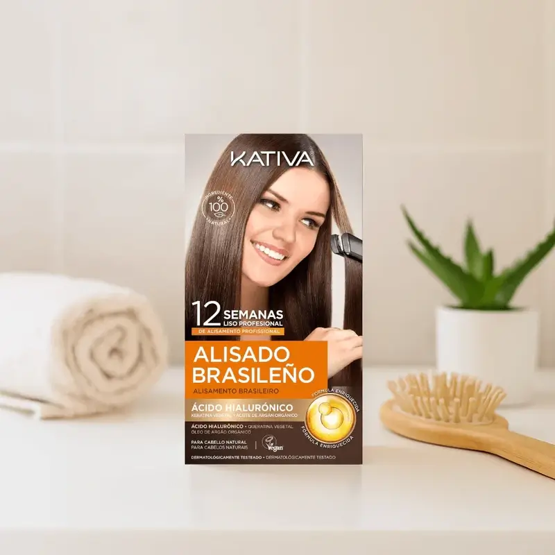 Kativa Kit de lissage à la kératine avec acide hyaluronique - Image 5