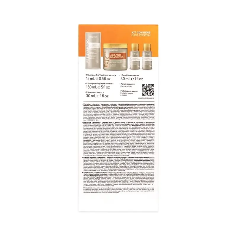 Kativa Kit de lissage à la kératine avec acide hyaluronique - Image 6