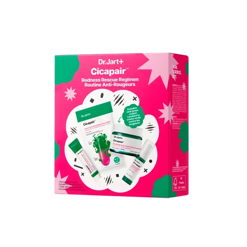 Kit de sauvetage pour peaux rougies Dr.Jart+ avec Centella asiatica