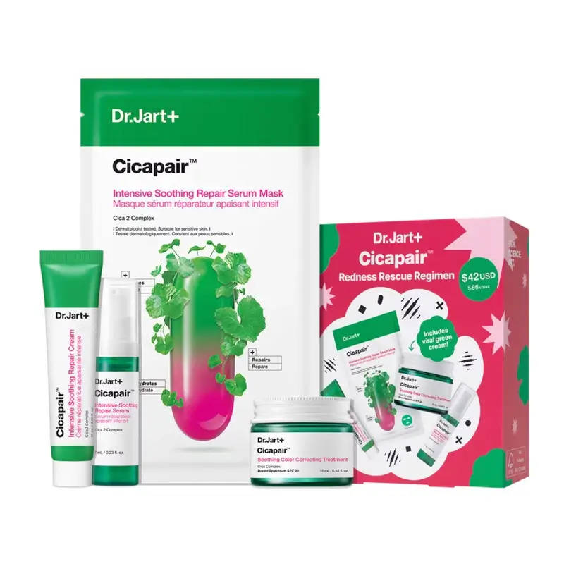 Kit de sauvetage pour peaux rougies Dr.Jart+ avec Centella asiatica - Image 2