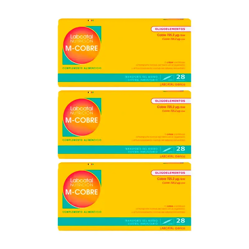Labcatal Manganèse-Cuivre, 3X28 Ampoules