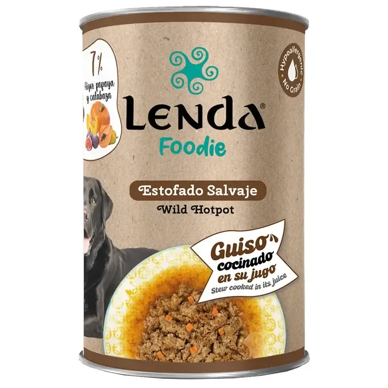 Lenda Foodie ragoût pour chien sauvage, 12x400 g