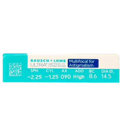 Lentilles ultra-multifocales pour l'astigmatisme, mensuelles, 6 unités - Image 3