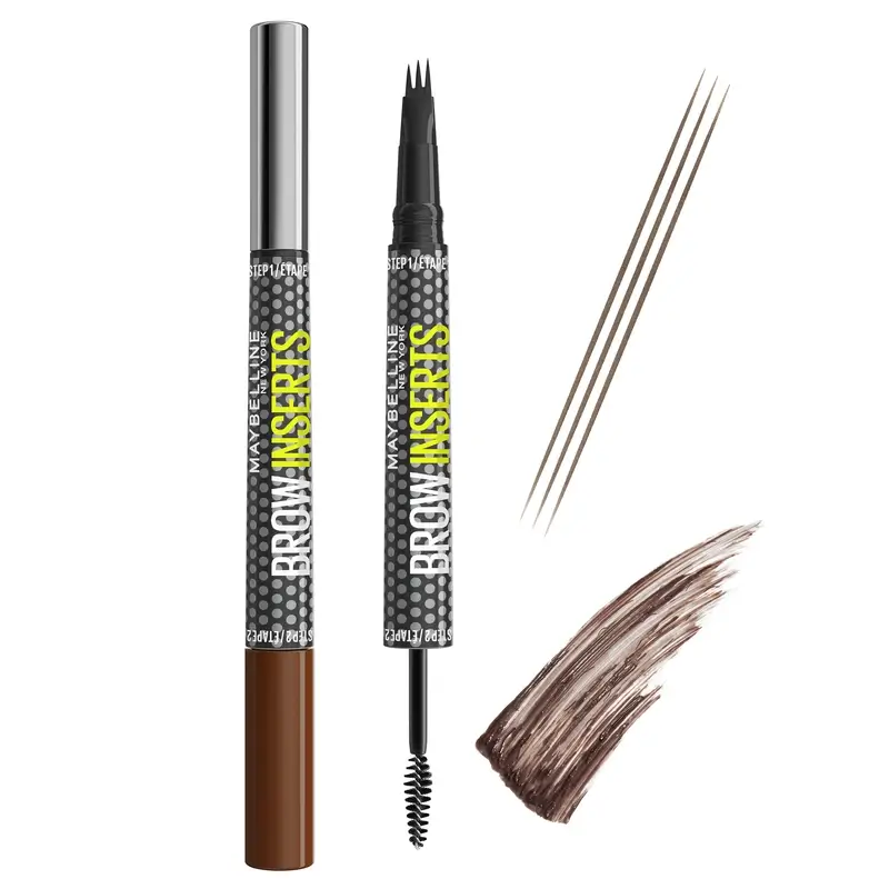 Maybelline New York Crayon à sourcils Brow Insert, brun moyen, 1,25 ml - Image 2