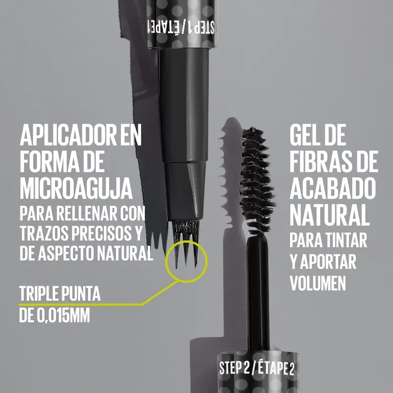 Maybelline New York Crayon à sourcils Brow Insert, brun moyen, 1,25 ml - Image 6