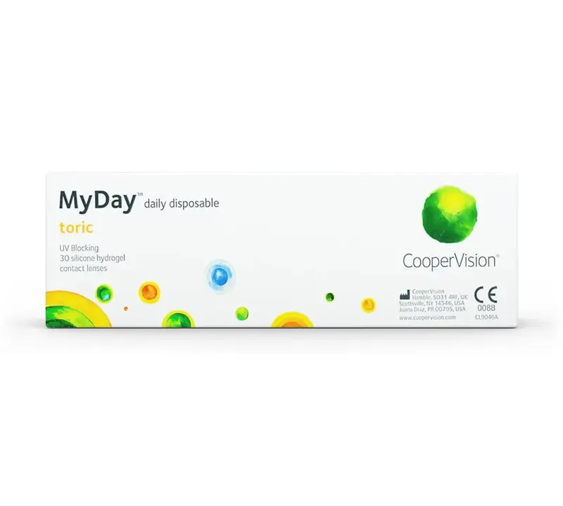Lentilles quotidiennes toriques Myday, 30 unités