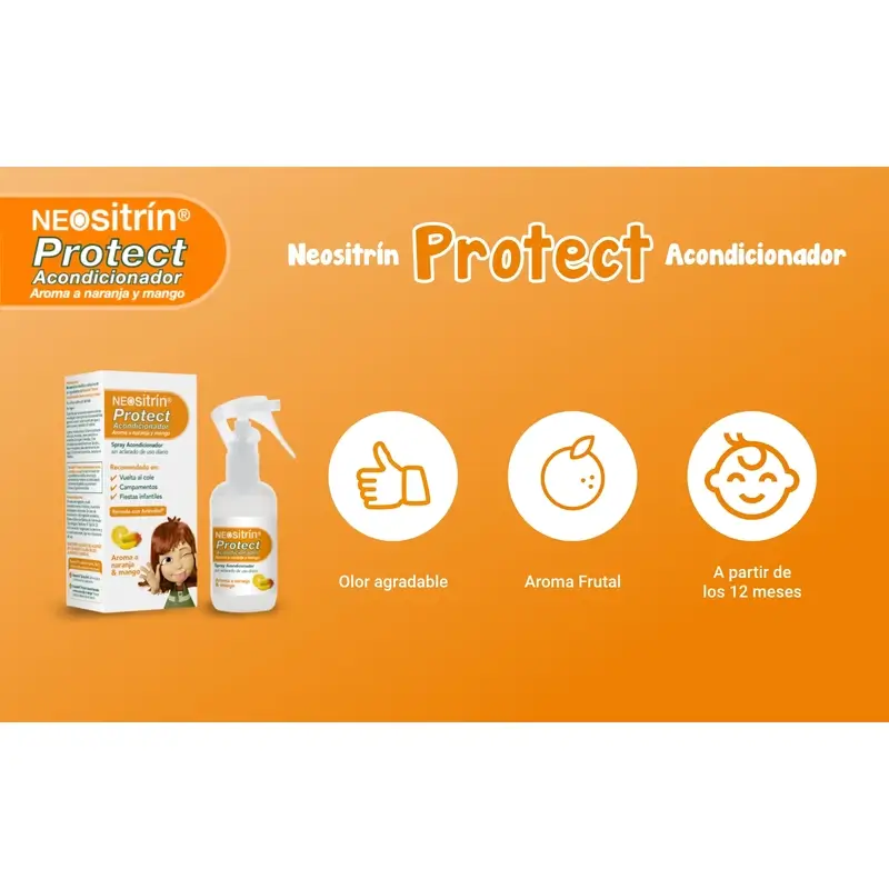 Neositrin Protect Spray conditionneur répulsif contre les poux 200 ml - Image 4