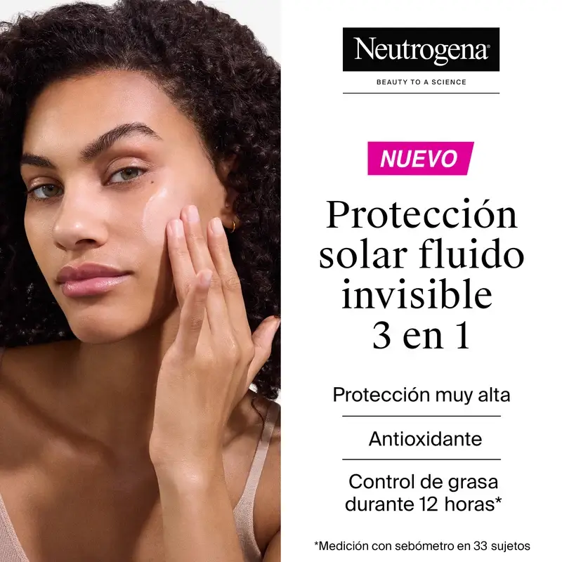 Neutrogena Ultra Sheer Invisible Oil Control Fluid Spf50+, 50 ml - Image 2