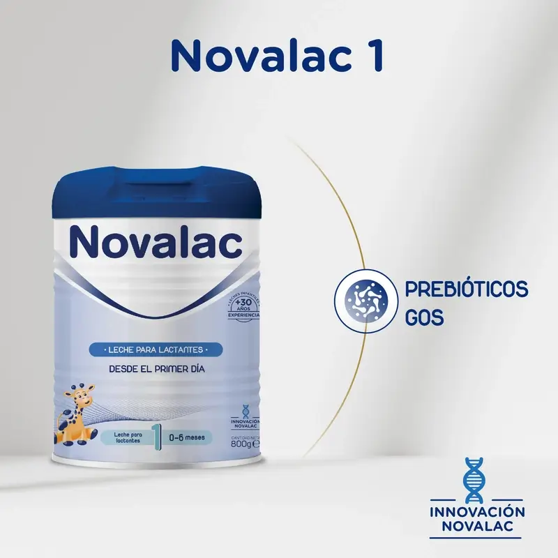 Novalac 1 Lait de démarrage, paquet de 12 x 800 g - Image 3