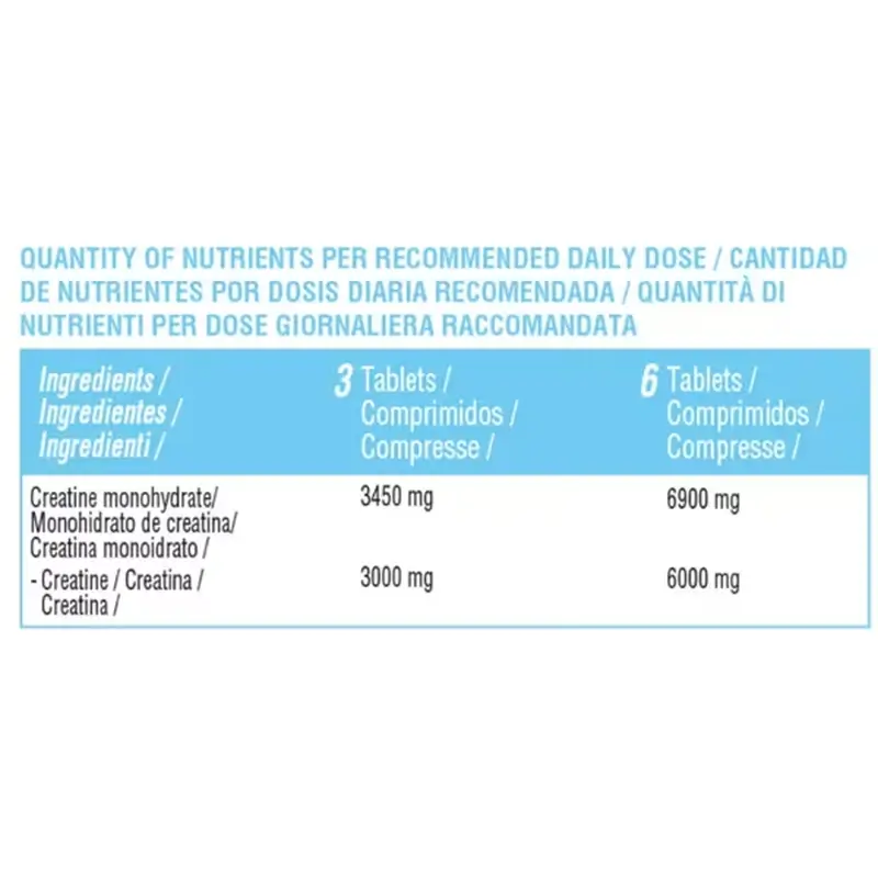 Nutralie Créatine Monohydrate 6000Mg, 90 comprimés - Image 6