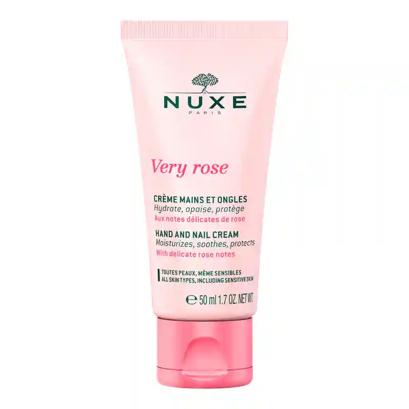 Nuxe Very Rose Gift Box Very Rose Gel nettoyant + Crème pour les mains + Eau de toilette parfumée - Image 3
