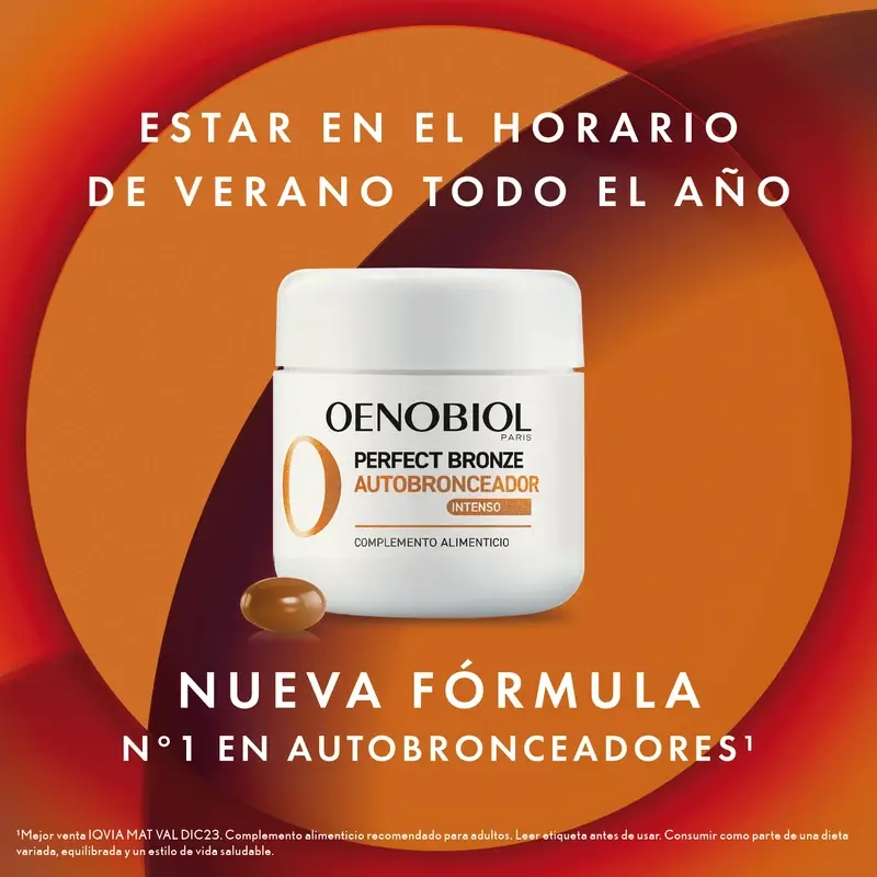 Oenobiol Perfect Bronze Autobronzant, 2x30 gélules - Image 2