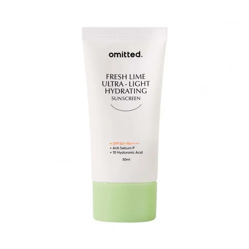 Omitted Fresh Lime Crème solaire ultra légère et hydratante, 50 gr