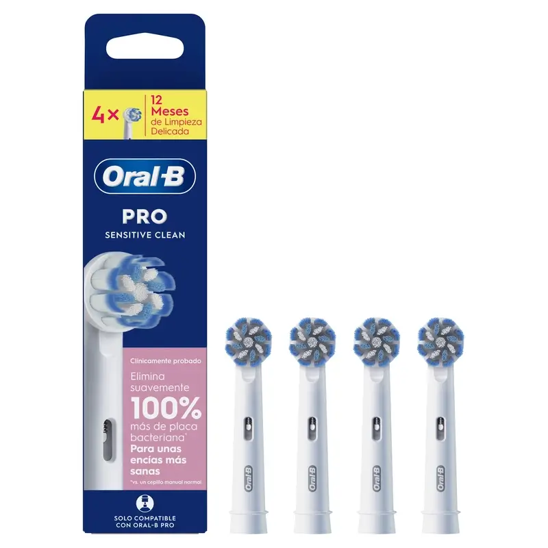 Oral-B Braun Sensitive Clean Refill, 4 pièces - Image 2