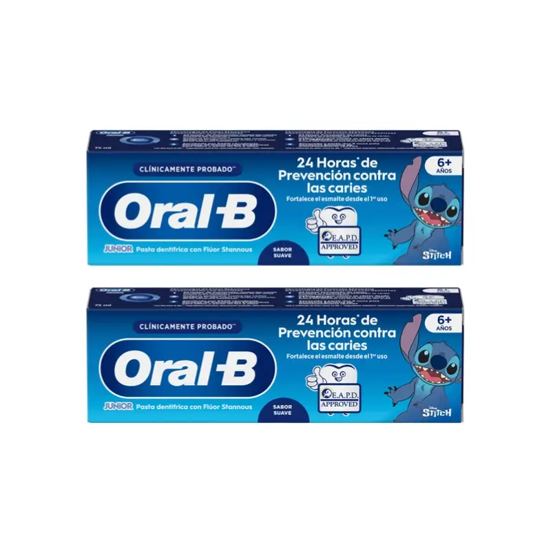 Oral-B Junior Star Wars Dentifrice 2X75 Ml, +6 ans