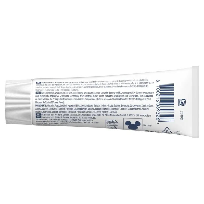 Oral-B Junior Star Wars Dentifrice 2X75 Ml, +6 ans - Image 6