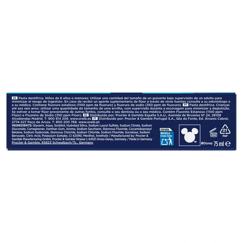 Oral-B Junior Star Wars Dentifrice 2X75 Ml, +6 ans - Image 8