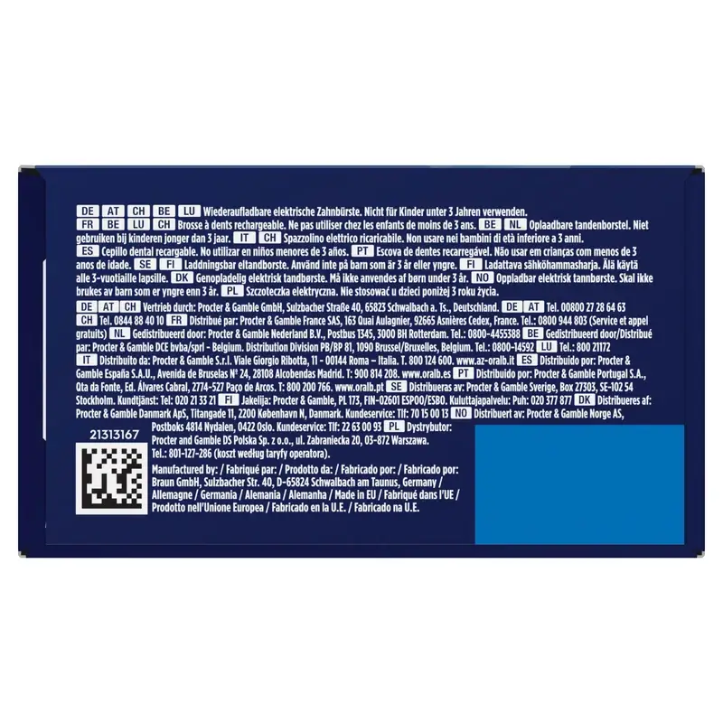 Brosse à dents Oral B Braun iO2 Stitch pour enfants - Image 13