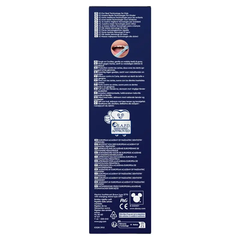 Brosse à dents Oral B Braun iO2 Stitch pour enfants - Image 14