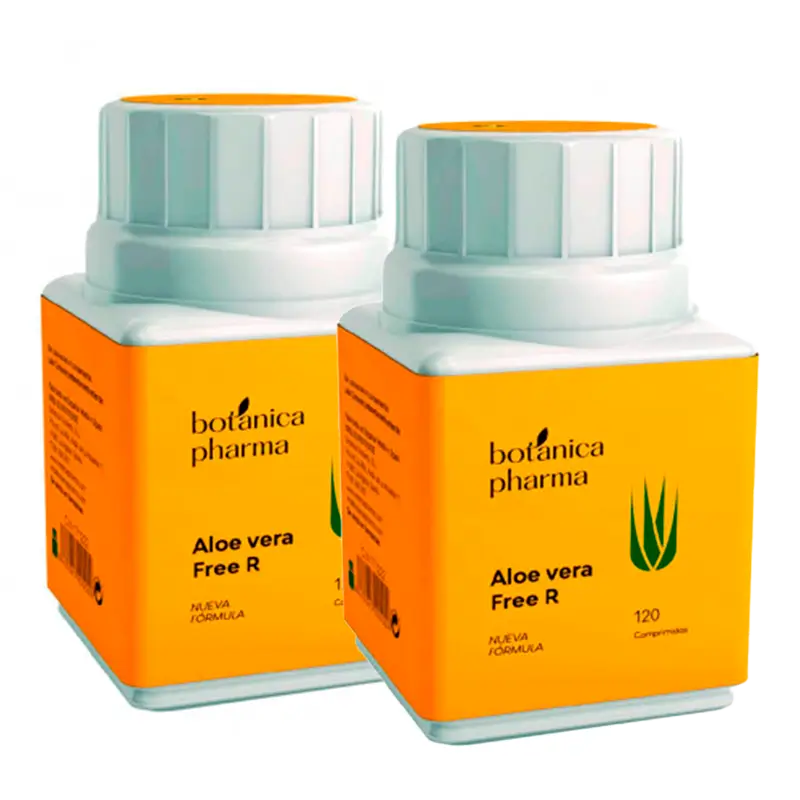Botánicapharma Pack 2 unités d'Aloe Vera 120 comprimés