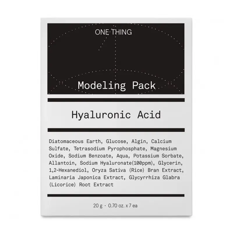 Pack de modelage à l'acide hyaluronique One Thing, 20 g