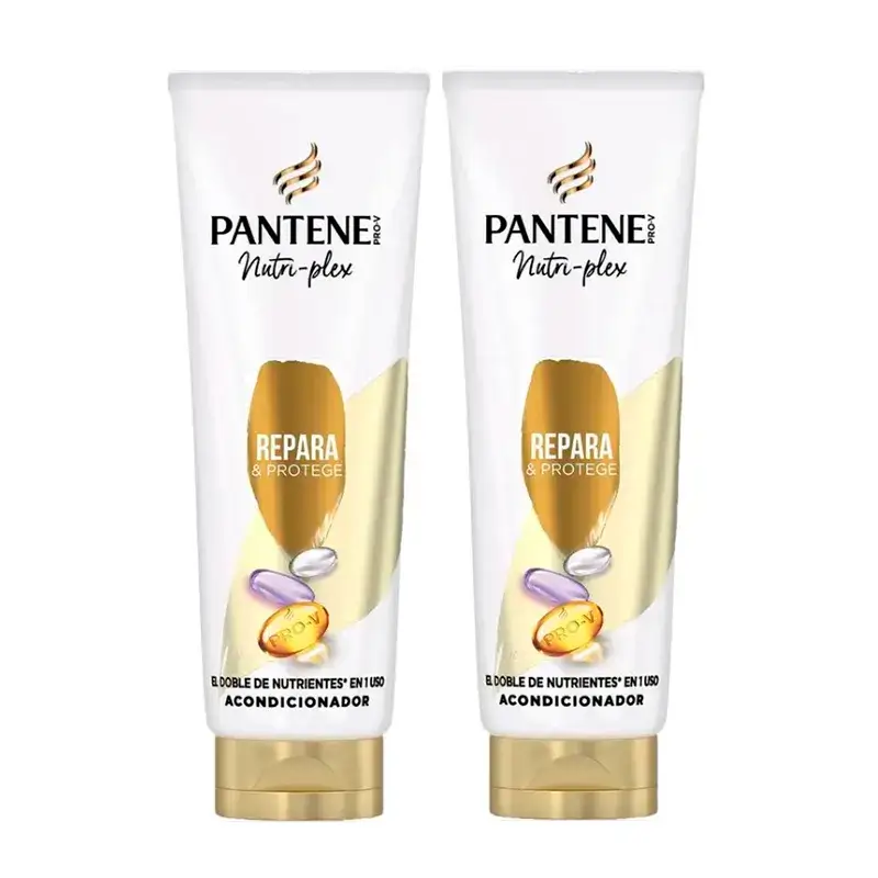 Pantene Nutri Plex Conditioner Réparateur et Protecteur, Pack 2 x 325Ml