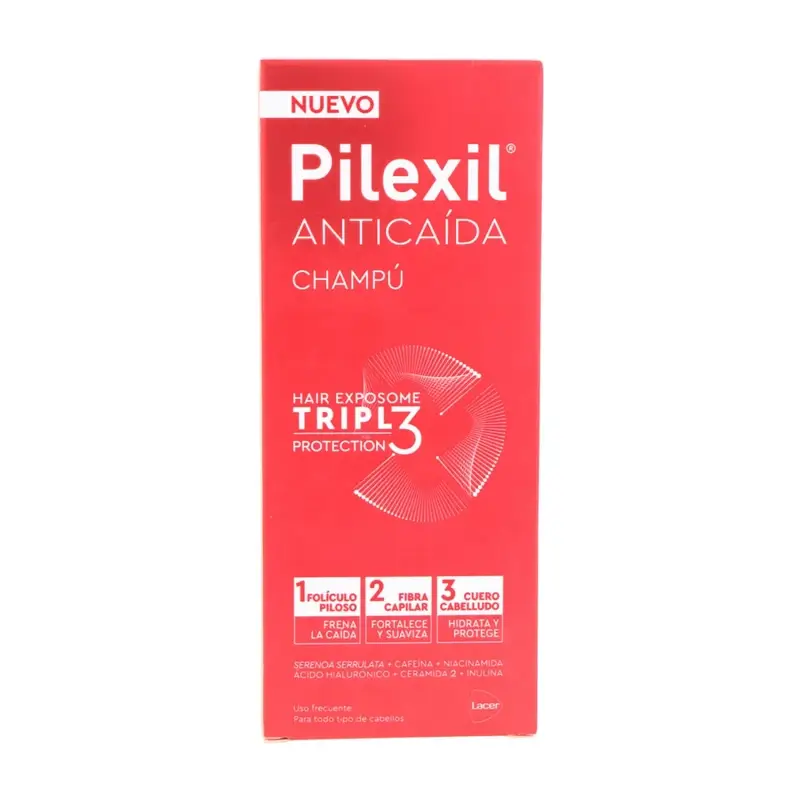 Pilexil Shampooing Anti-Chute Triple Protection 275 Ml