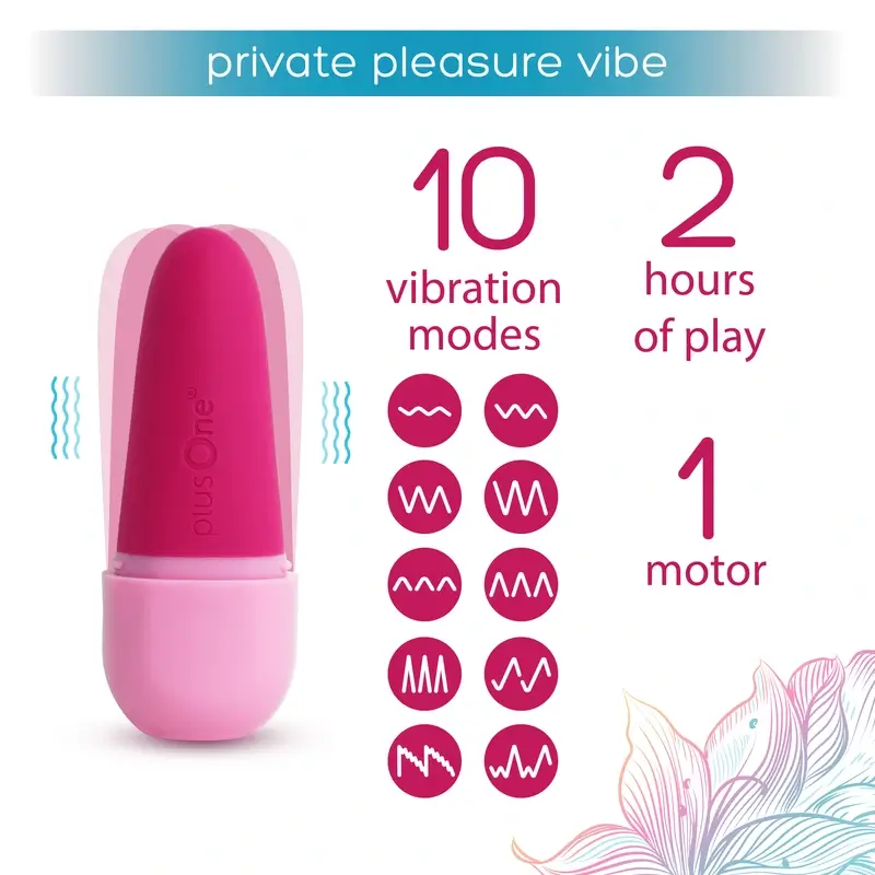 Plusone Private Pleasure Vibe , 1 pcs. - Image 8