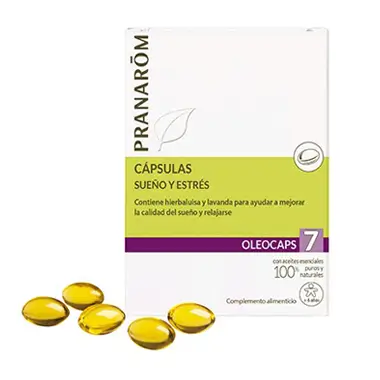 Pranarom Oleocaps 7 Sommeil et Stress, 30 gélules