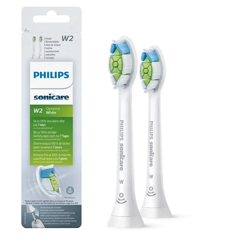 Recharges Philips Sonicare Optimal White 2 pièces