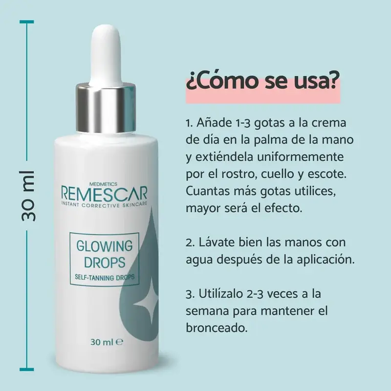 Remescar Gouttes bronzantes, 30 ml - Image 4