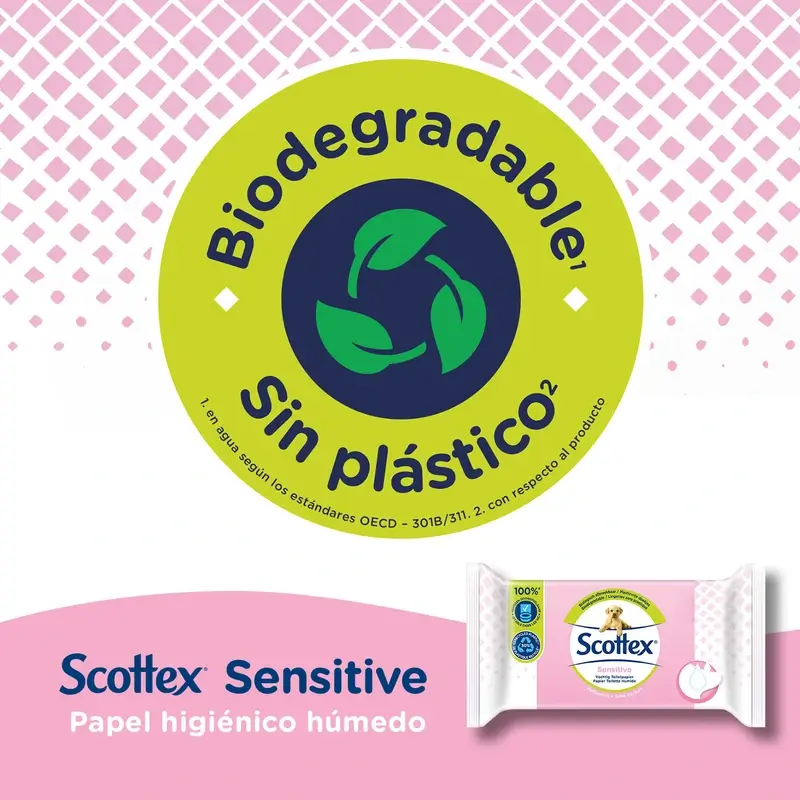 Scottex Sensitive Moist Toilet Paper , 38 pcs. - Image 4
