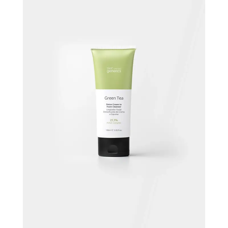 Skin Generics Crème moussante nettoyante au thé vert 20.1%. - Image 2