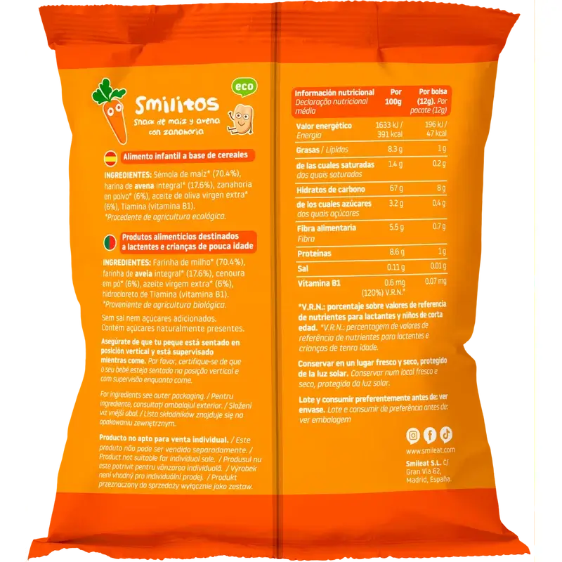 Smileat Smilitos Multipack, 48 grammes - Image 3