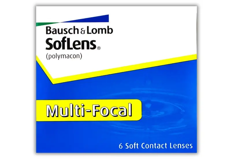 Lentilles multifocales mensuelles Soflens, 6 unités
