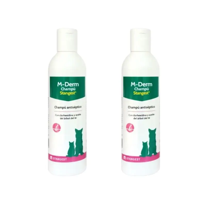 Stangest M-Derm Shampooing, 2X250 Ml