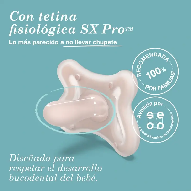 Suavinex Biberon anti-colique + sucette Zéro Zéro. Juste - Image 4