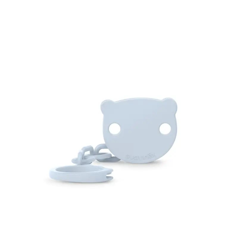 Suavinex Attache sucette +0 Mois Wild&Free Bleu
