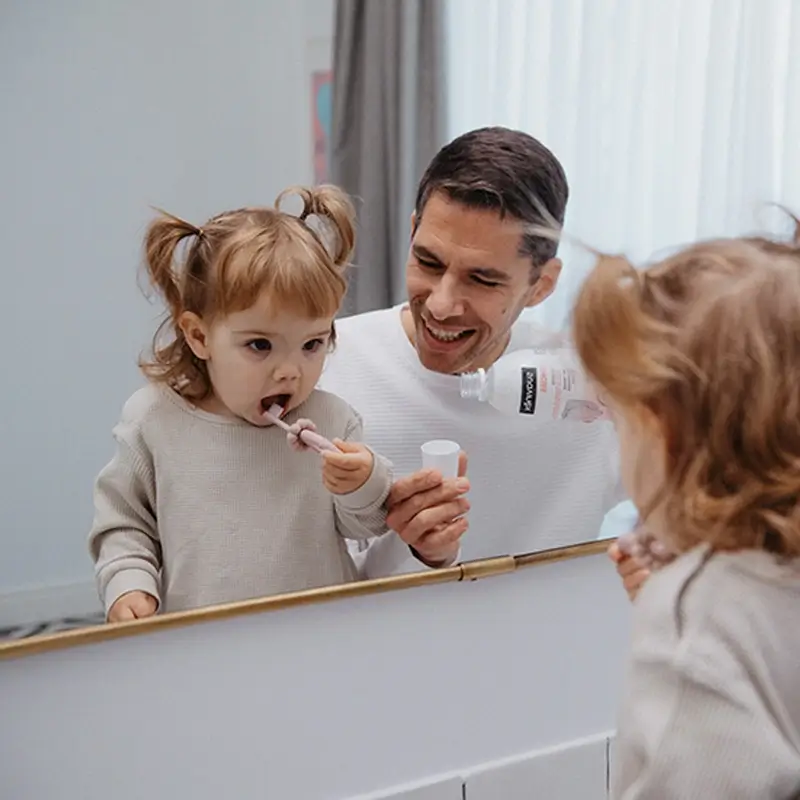 Brosse à dents Suavinex pour bébés 0-2 ans, bleu - Image 8