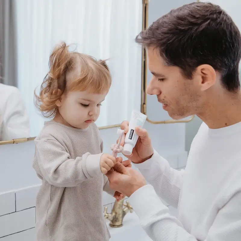 Brosse à dents Suavinex pour bébés 0-2 ans, verte - Image 10