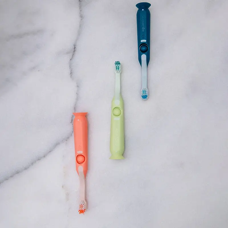 Brosse à dents Suavinex pour bébés de 2 à 6 ans, bleue - Image 5