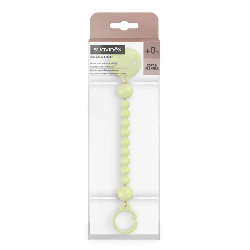 Pince en silicone Suavinex, citron vert - Image 2