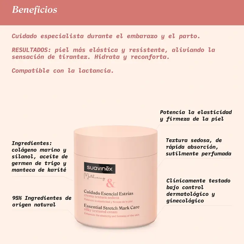 Suavinex Crème Vergetures Grossesse, 400 ml - Image 7